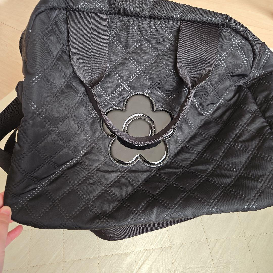 マリークワントMARY QUANTピンソニックキルトデイジー ライトボストン