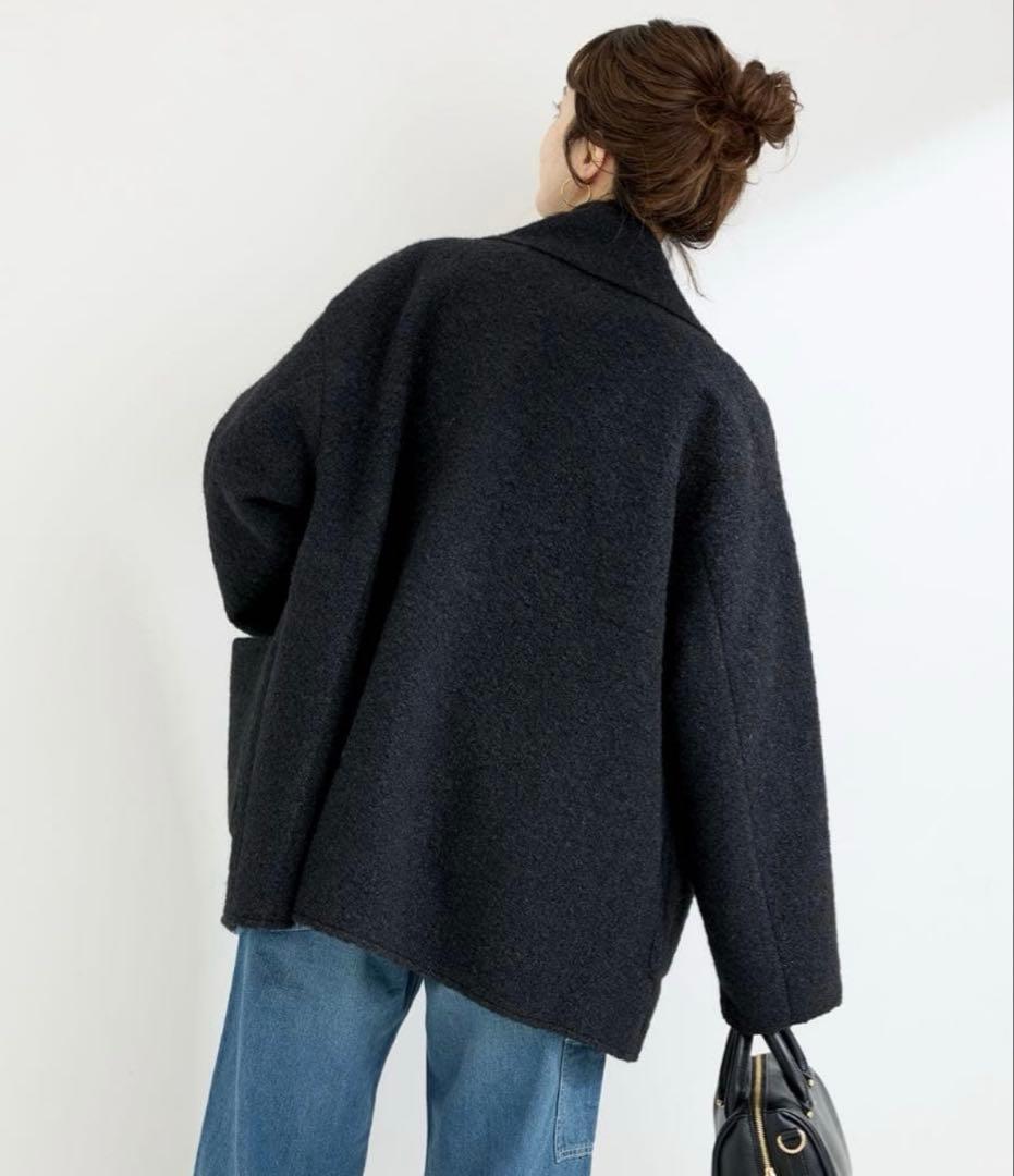 お値下げ中！ブークレージャージ着流しコート