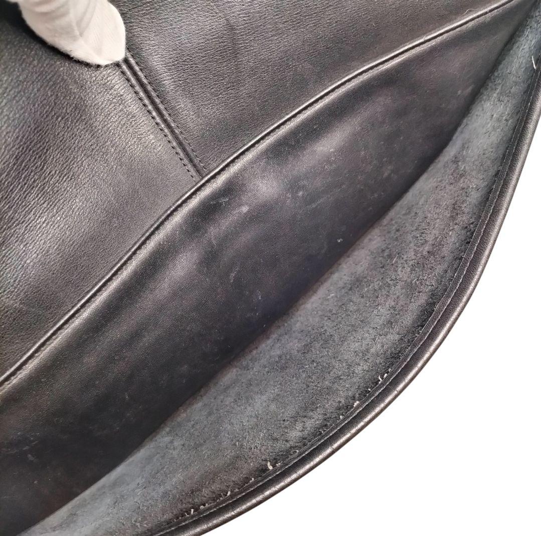 オールド コーチ 大容量 メッセンジャーバッグ 斜め掛け ショルダー 本革 黒