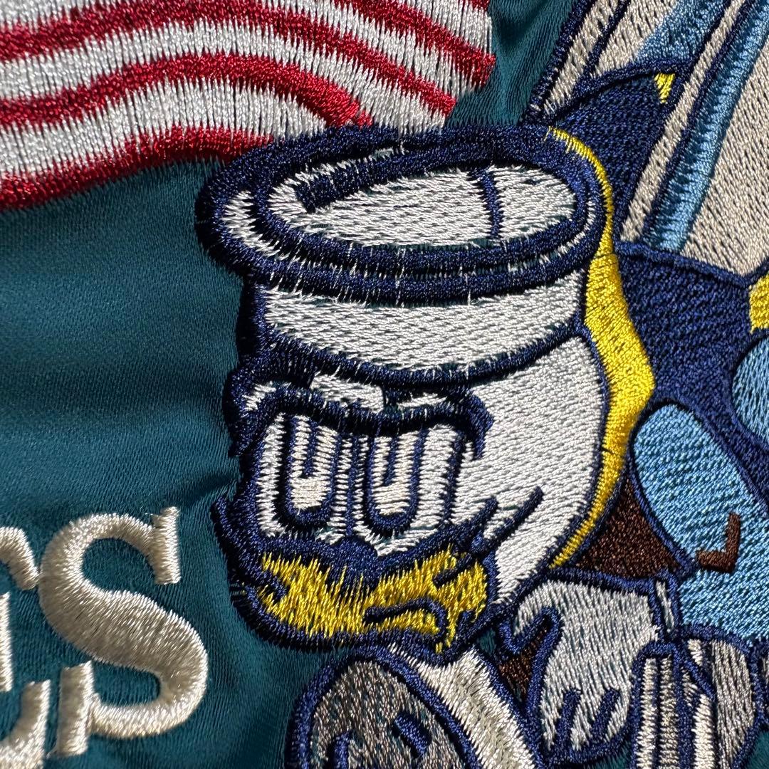 【激レア】USA海軍 U.S. Navy リバーシブルスカジャンXXL 刺繍