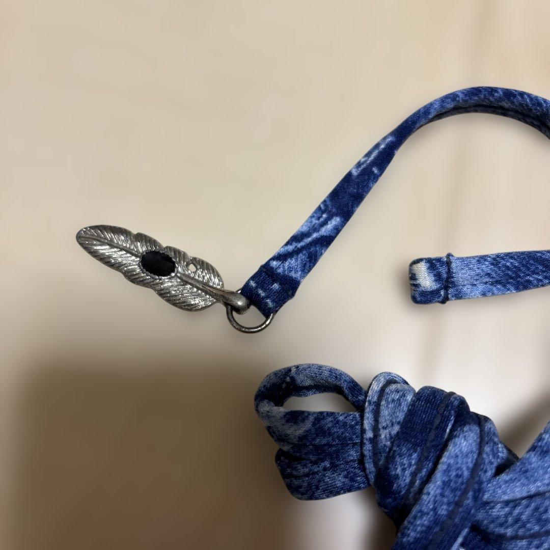 d.i.aデニム風チェーン付きミセブラ