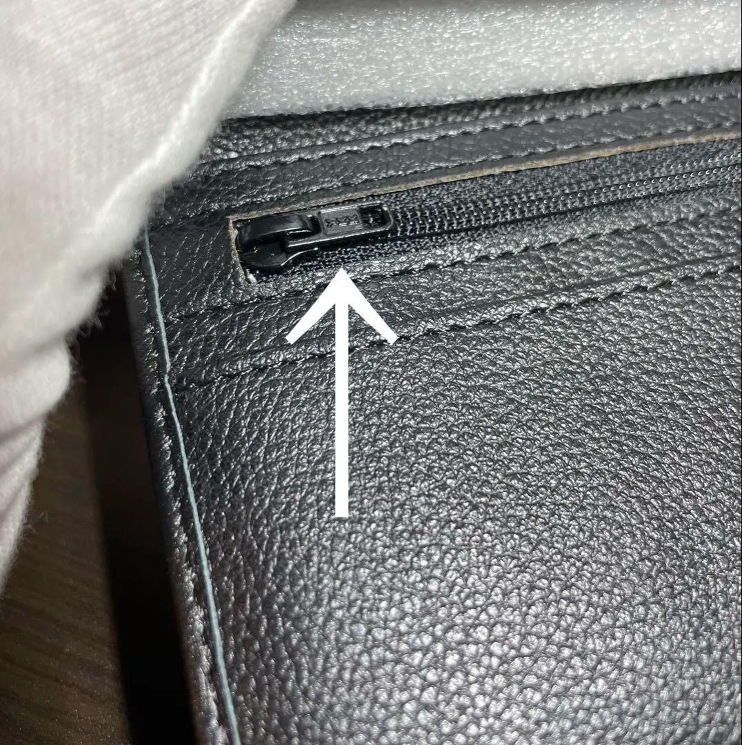 【皇居限定品】菊の御紋入り 長財布 ブラックと純金箔入り あぶらとり紙セット