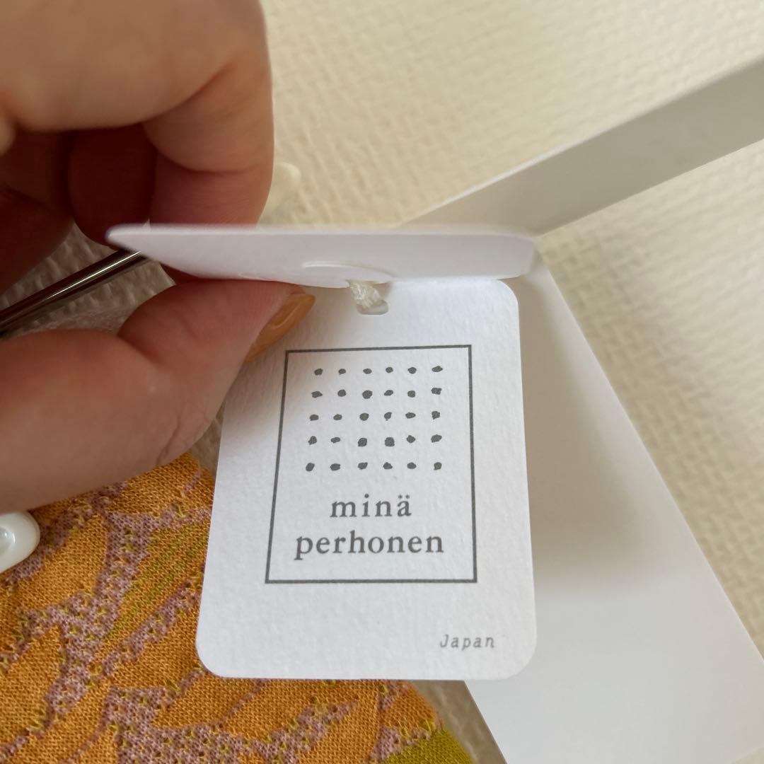 ミナペルホネン　ベビー　ズボン　アヒル　白鳥　鳥柄　キッズ　80