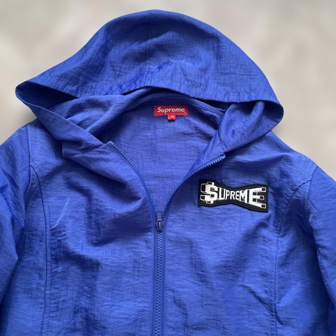 【極美品】シュプリーム Supreme ナイロンパーカー ブルゾン ロゴ