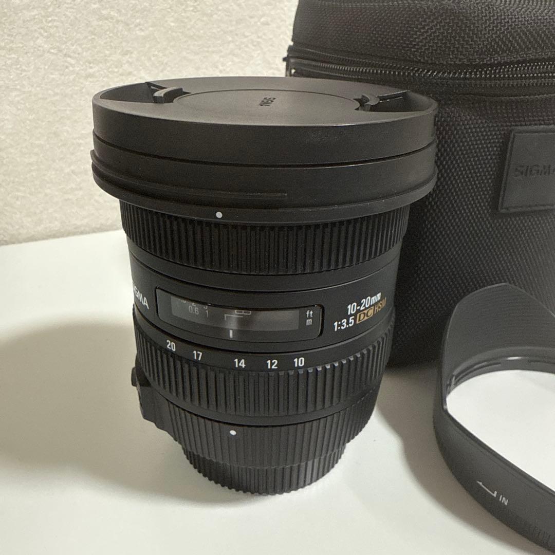 美品 シグマ SIGMA 10-20mm F3.5 EX DC HSM ニコン用