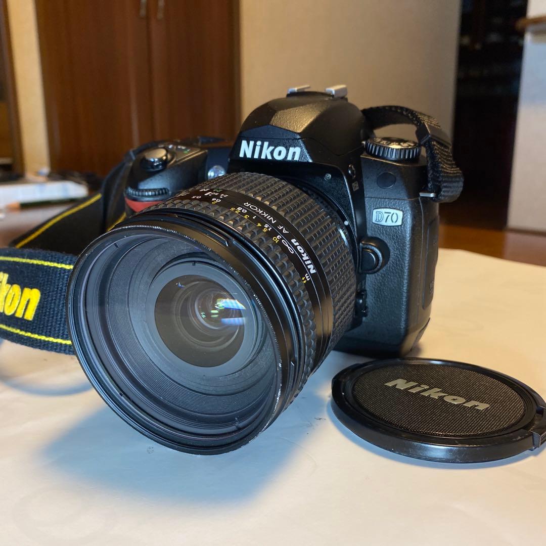 ニコンd70と24〜120レンズ