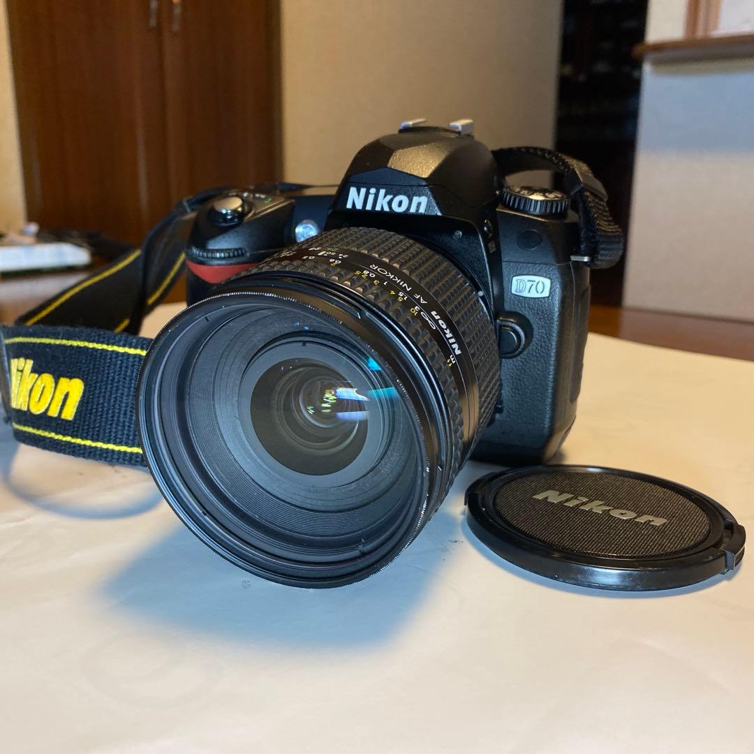ニコンd70と24〜120レンズ