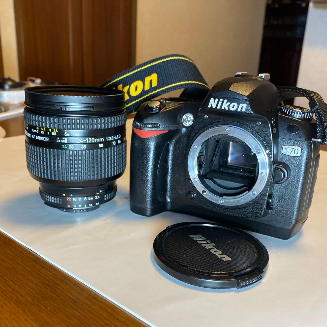 ニコンd70と24〜120レンズ