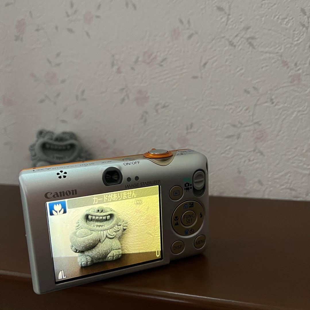 Canon IXY Digital 110 IS オレンジ　デジカメ　キャノン