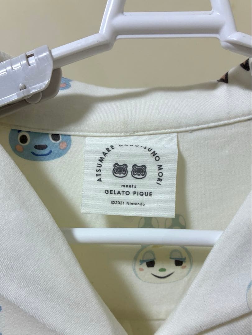 gelato pique あつまれどうぶつの森 ルームウェア シャツ＆パンツ