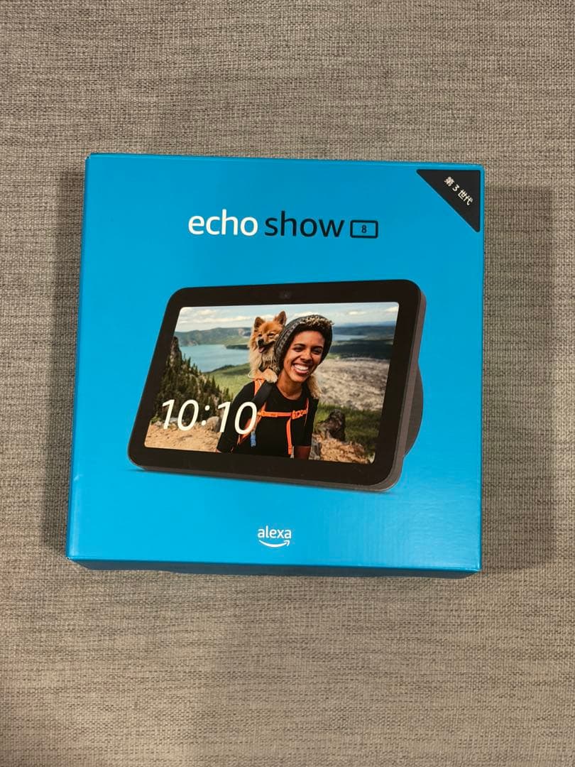 Echo Show 8 第3世代　ブラック