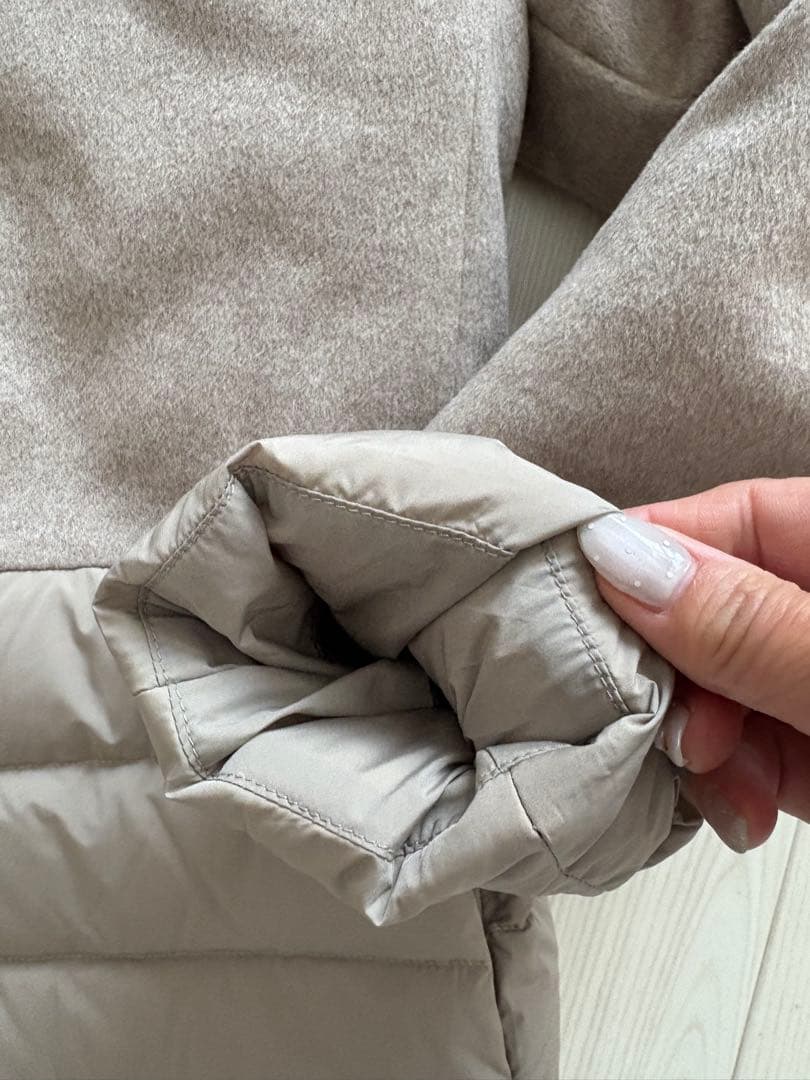 パンダさん専用MOORER フード付きダウンジャケット ムーレー