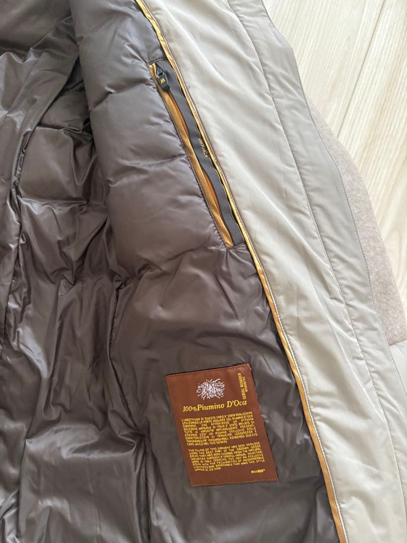 パンダさん専用MOORER フード付きダウンジャケット ムーレー