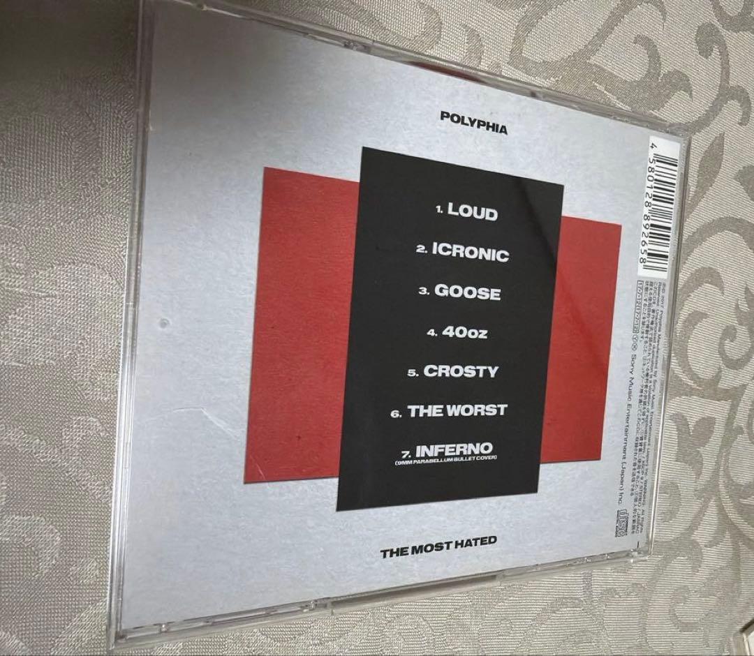 POLYPHIA THE MOST HATED CD ポリフィア