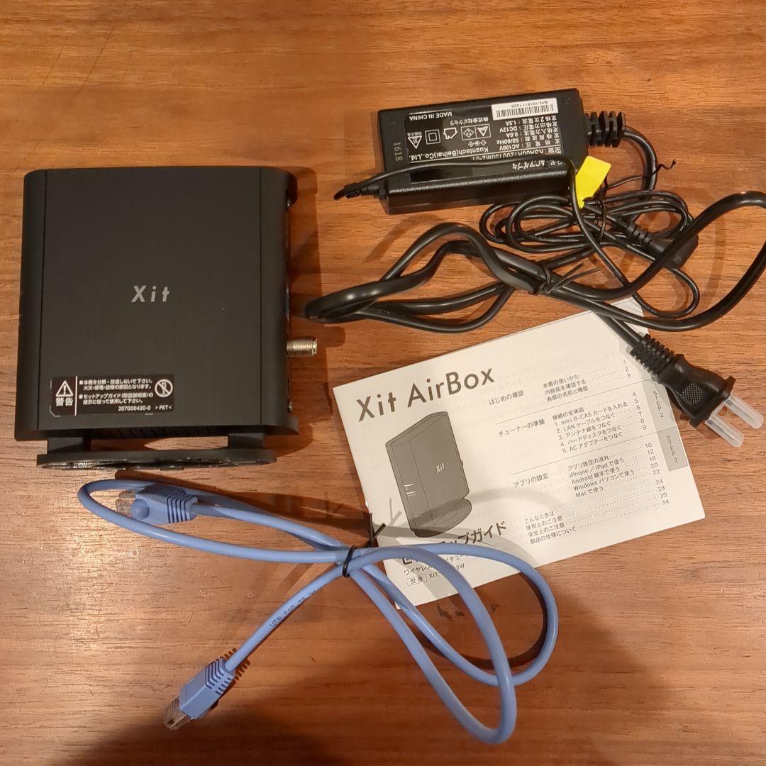 PIXELA Xit AirBox 本体と付属品