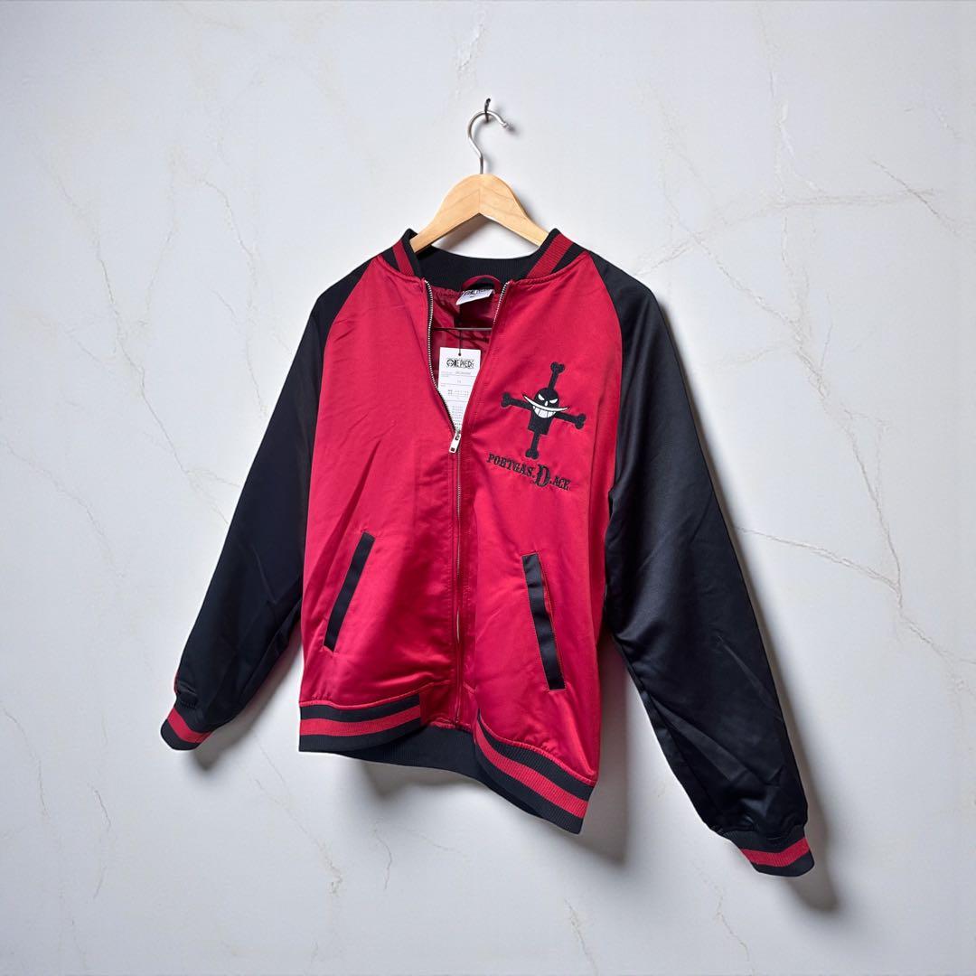 ナ*レ様 新品未使用タグ付き　刺繍 スカジャン ワンピース アニメ グッズ　火拳