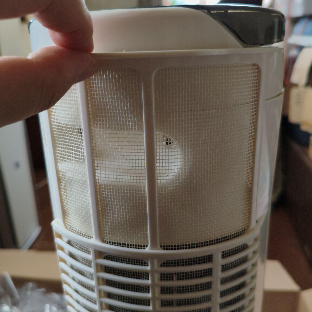 山善　縦型 約80cm　大型スリムファン 未使用品