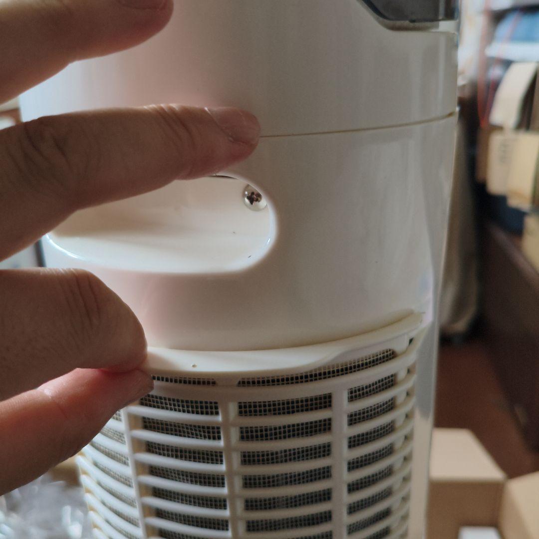 山善　縦型 約80cm　大型スリムファン 未使用品