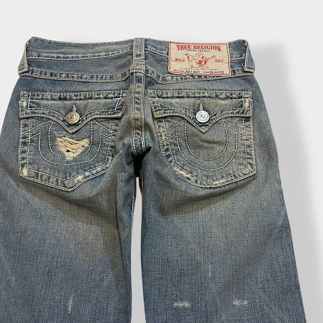 00’s《TRUE RELIGION》トュルーレ　デニム　フレア　IO着用　30