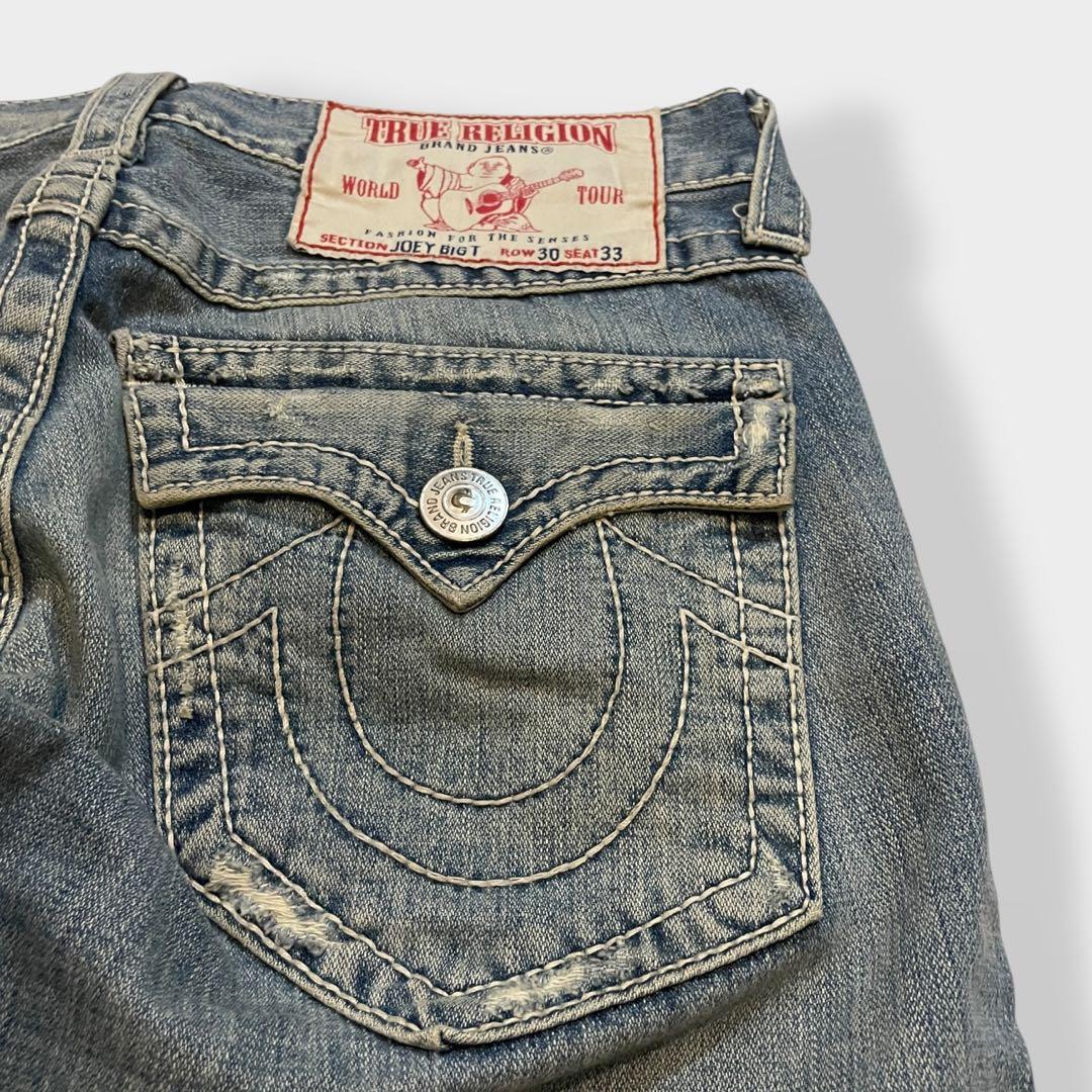 00’s《TRUE RELIGION》トュルーレ　デニム　フレア　IO着用　30