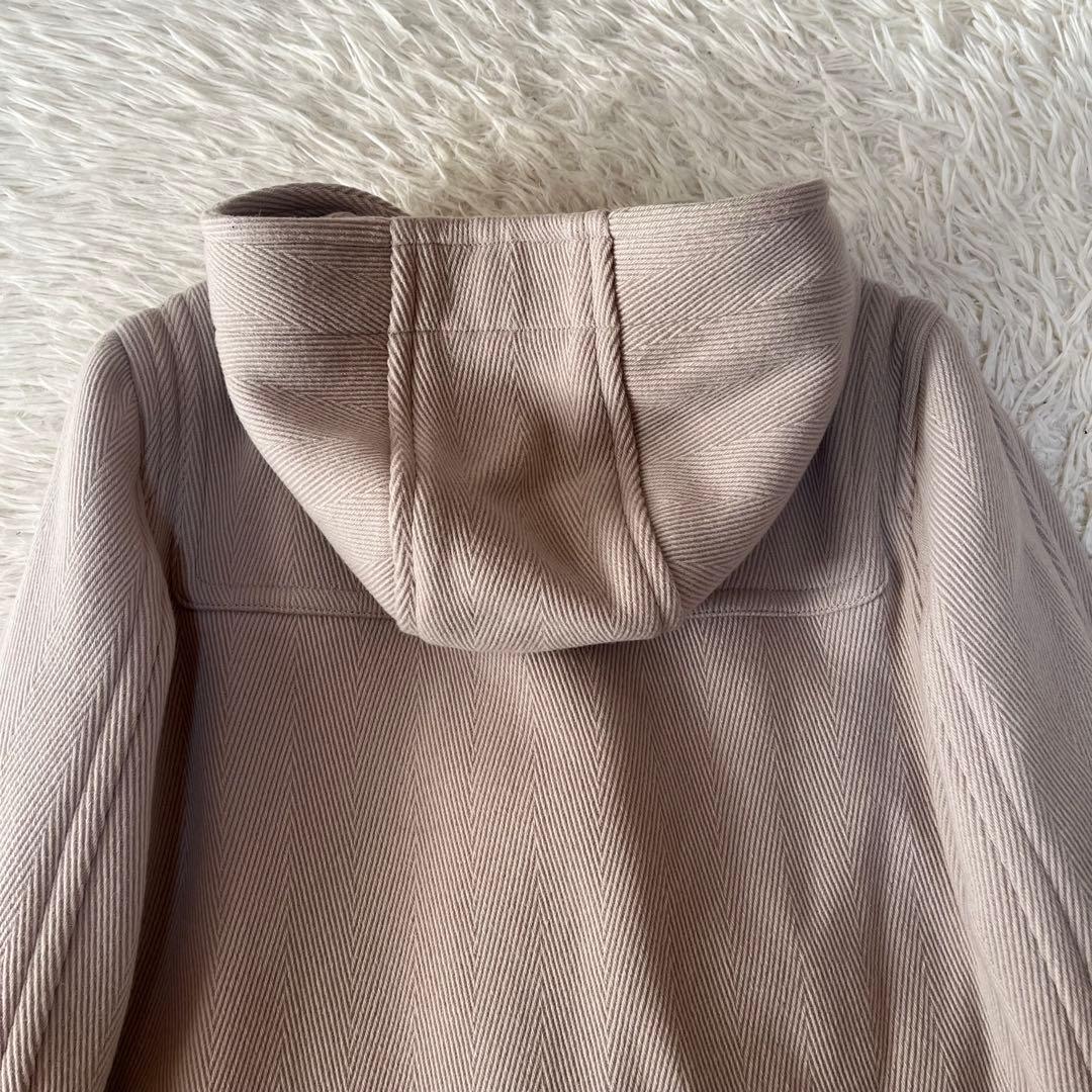 【極美品】ニューヨーカー　ウールヘリンボーン　ダッフルコート