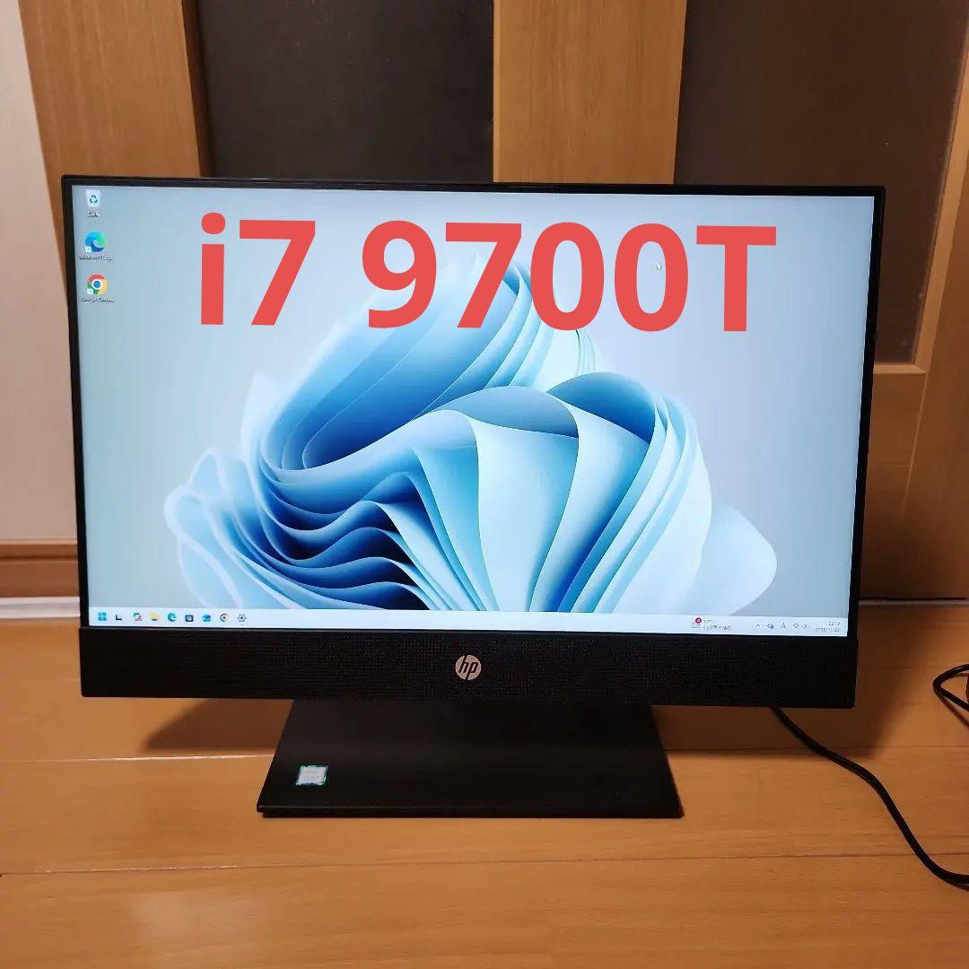 Windowsデスクトップ Windows11 HP Proone 600 G5 i7 9700T 16GB