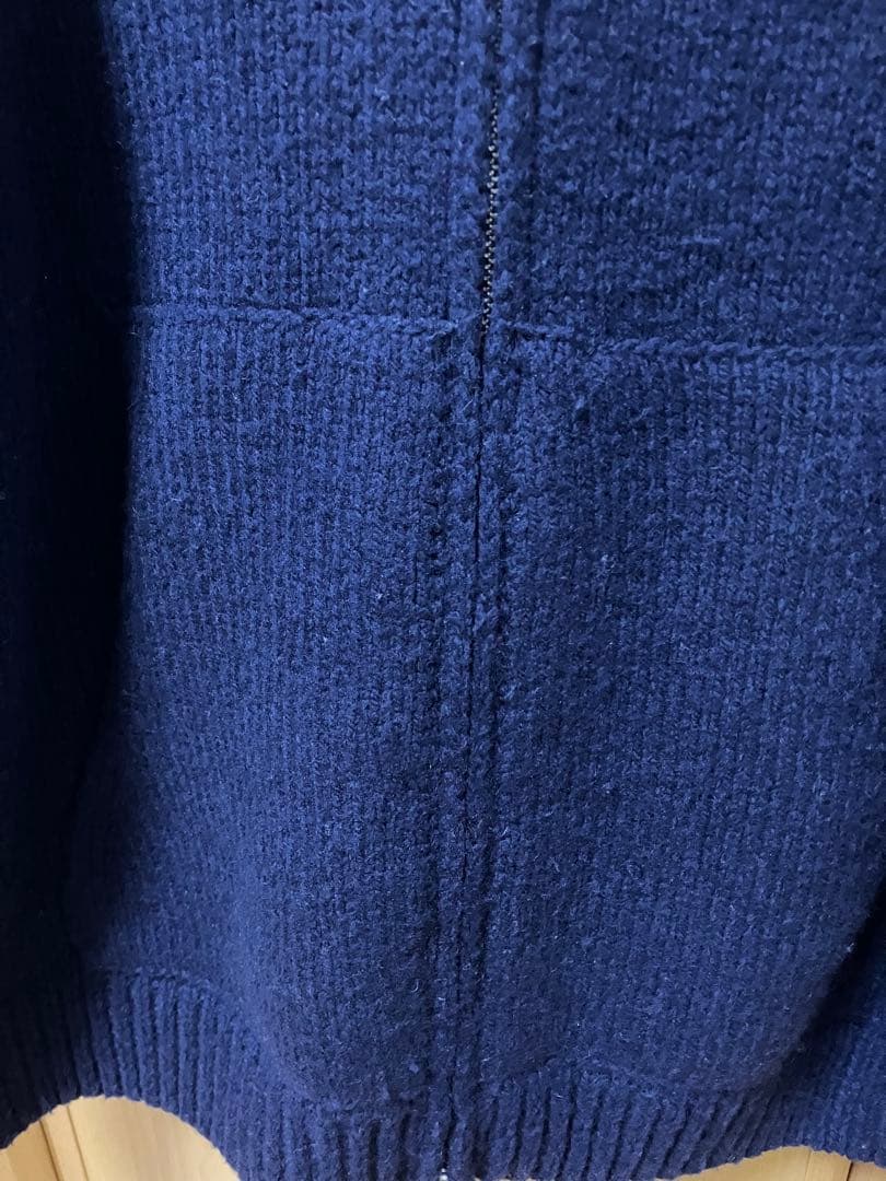 トップス CLANE POCKET ZIP KNIT TOPS