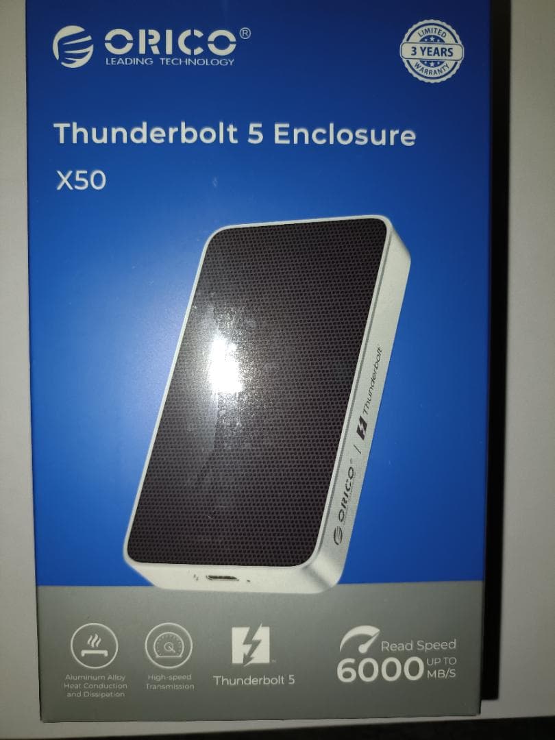 ORICO 80Gbps M.2 NVMe SSD 外付けケース