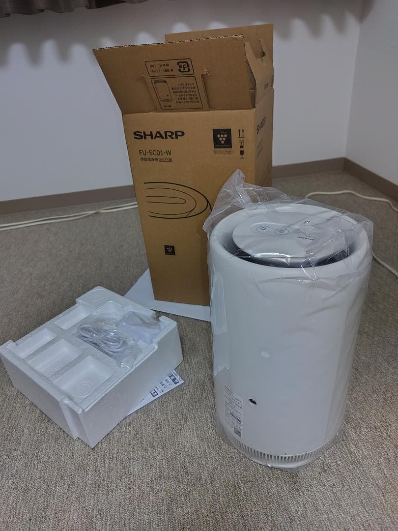 SHARP 空気清浄機 FU-SC01-W