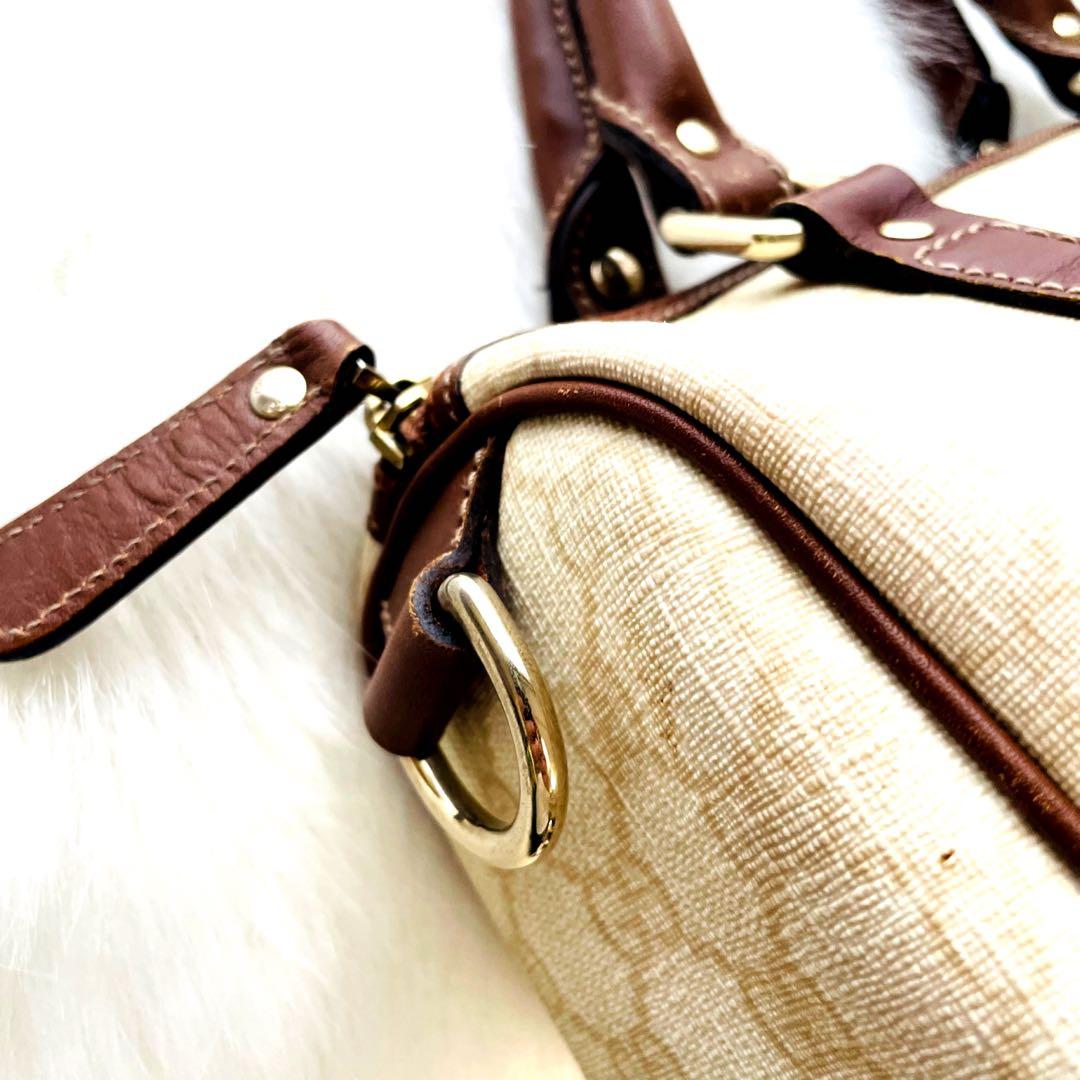 専用꧁美 品꧂ GUCCI グッチ ミニボストン GGスプリーム ハンドバッグ