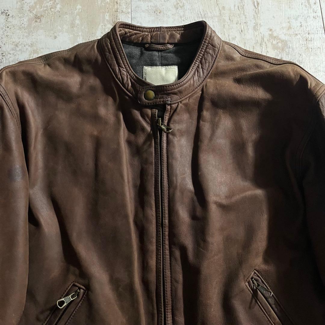 dezert デザート イタリア製 本革 皮革 レザー ライダース ジャケット