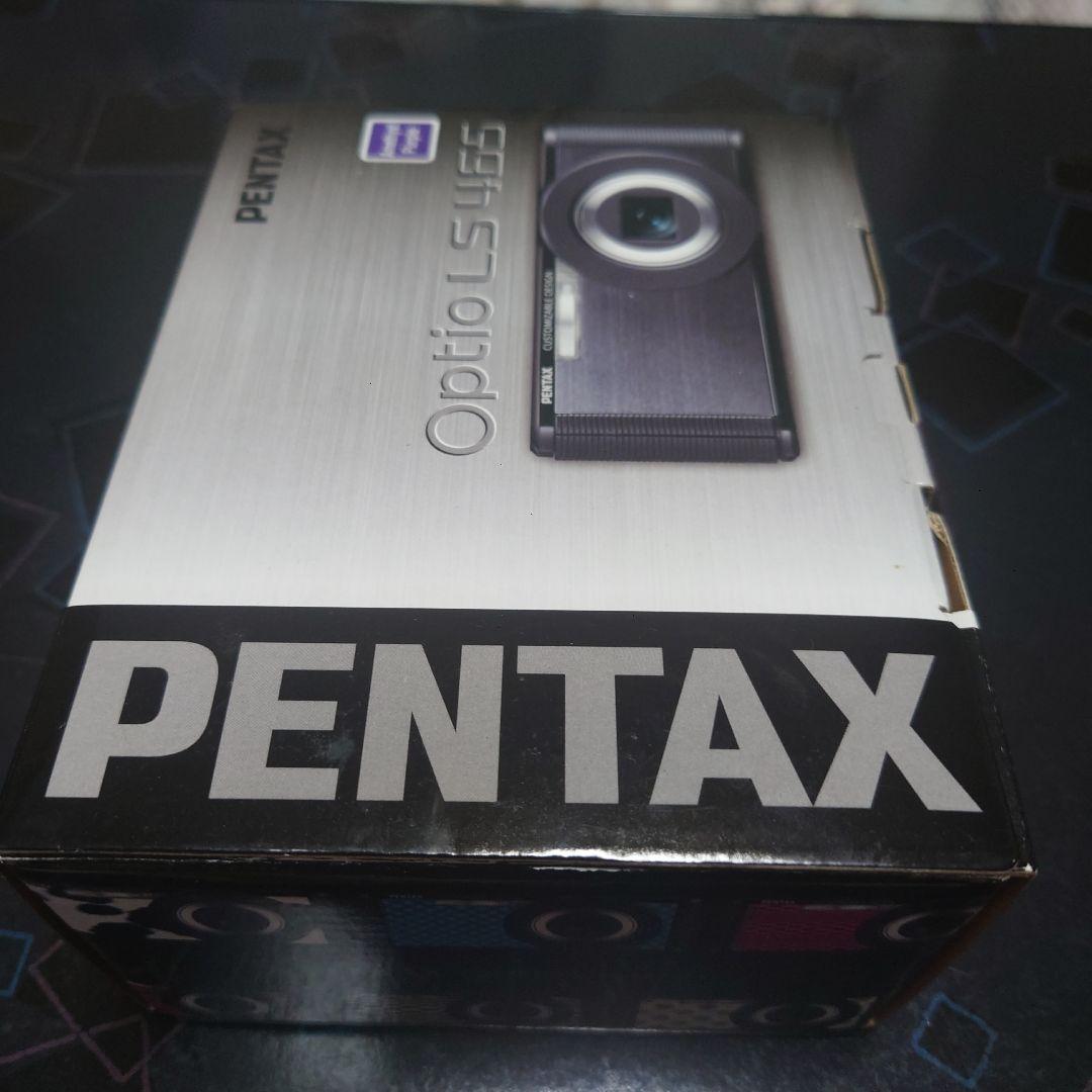 PENTAX Optio LS465 パープル 16MP 5倍ズーム 新品未使用
