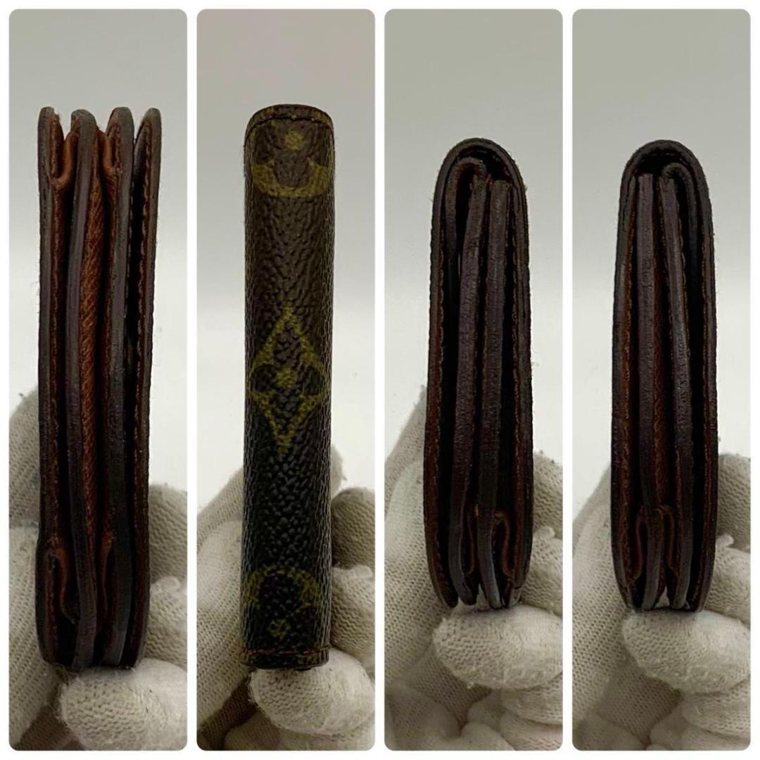 鑑定済み 美品 ルイヴィトン ポルトモネ グゼ ケース 財布 コンパクト