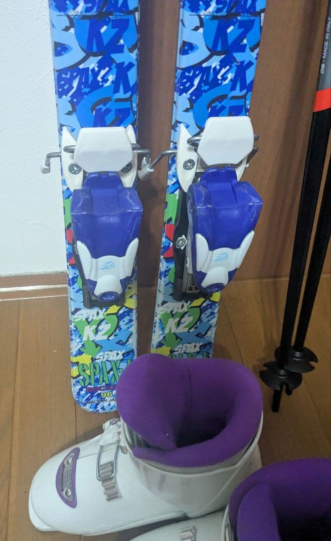 子供用　スキーセット　板　96センチ　ブーツ　19.5センチ