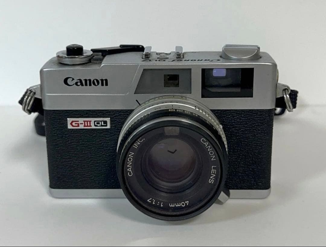 フィルムカメラ Canon Canonet QL17 G-III 40mm F1.7