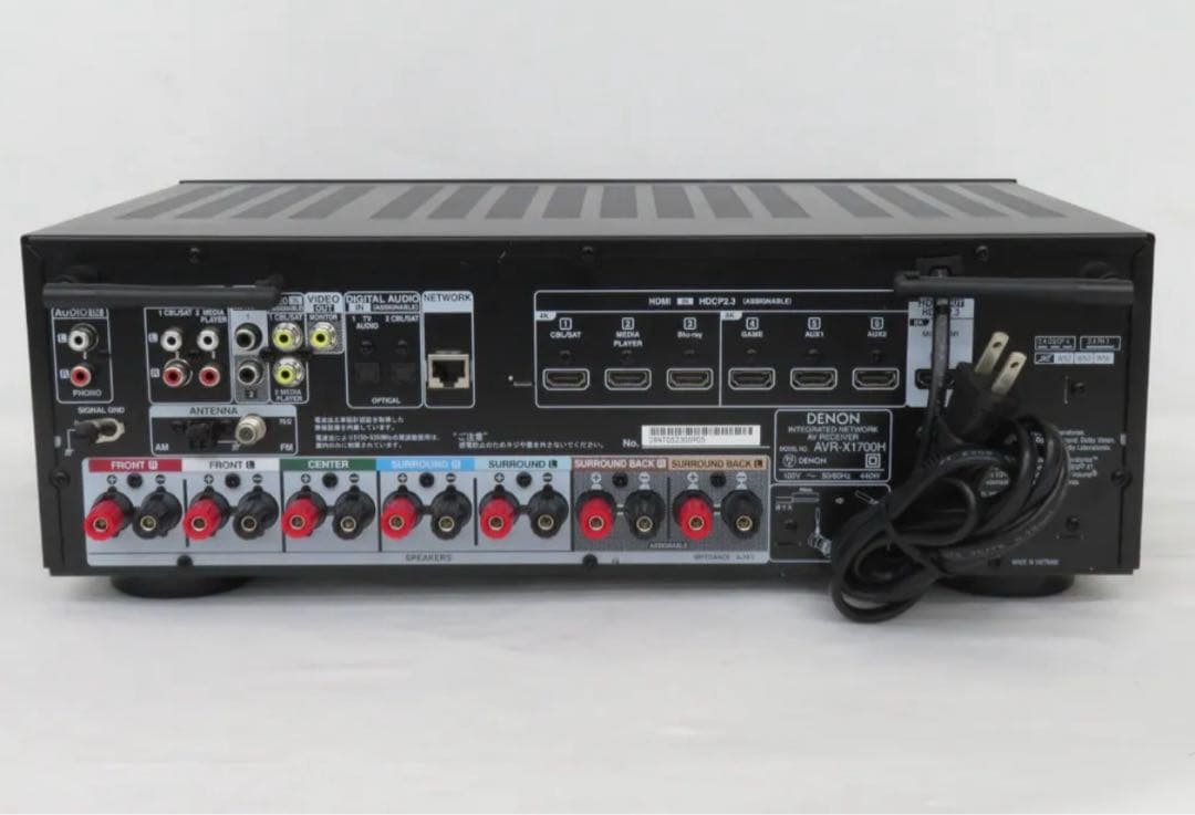 DENON AVR-X1700H AVアンプ