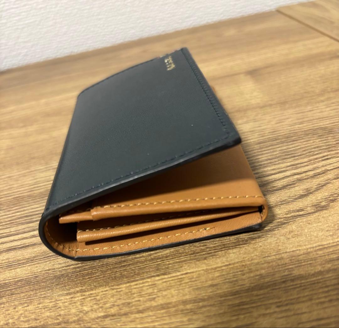 ポールスミス　名刺入れ　グリーン　オシャレ　メンズ
