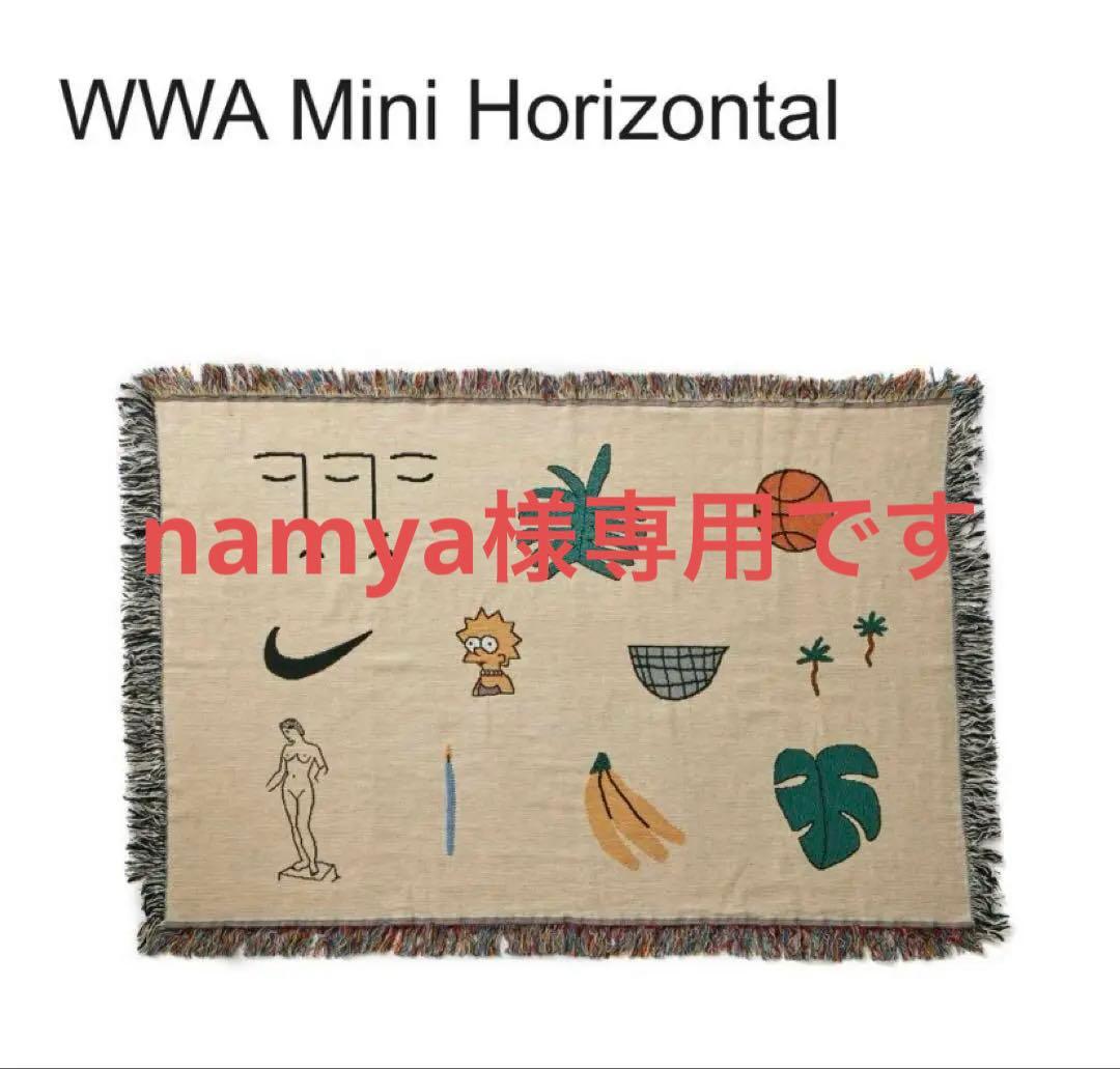 【 bfgf 】 WWA Horizontal ミニブランケット