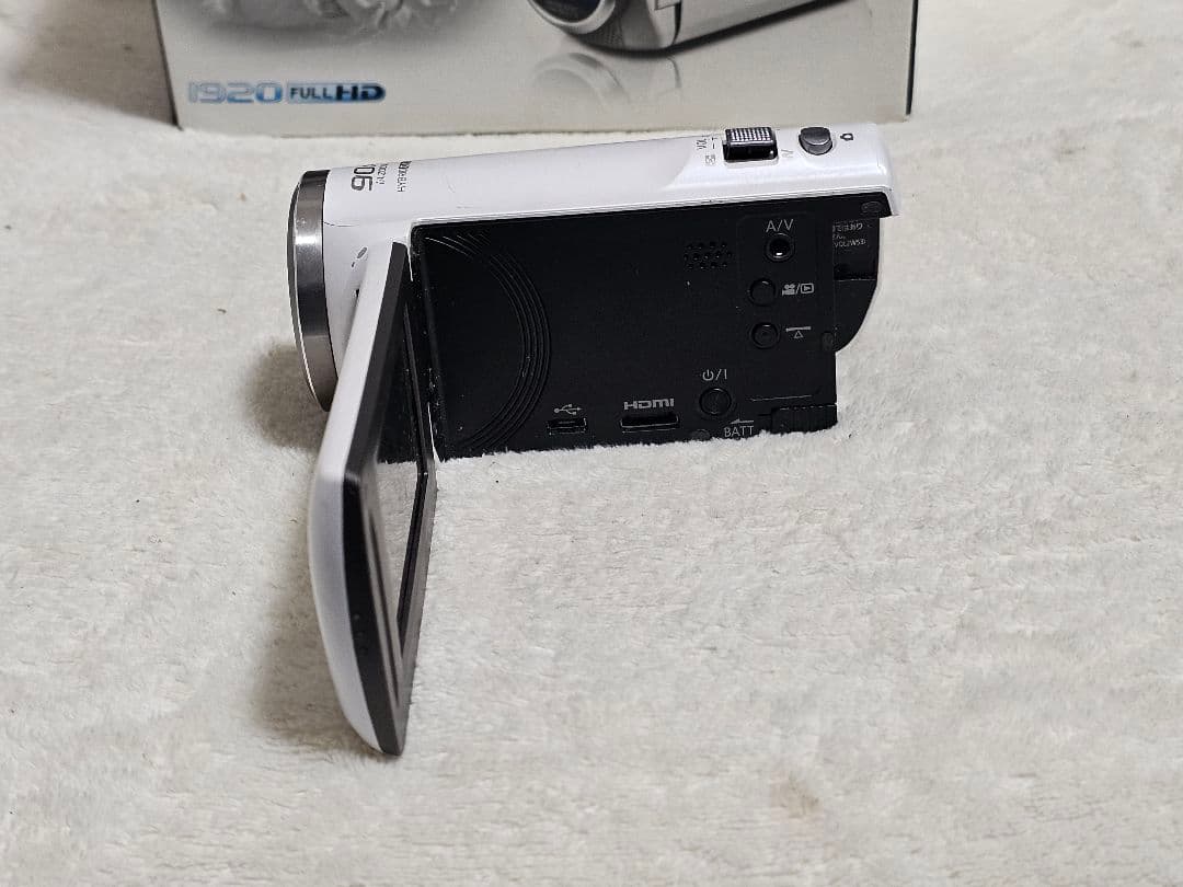 Panasonic ビデオカメラ　HC-V360M ホワイト　 未使用SD付き