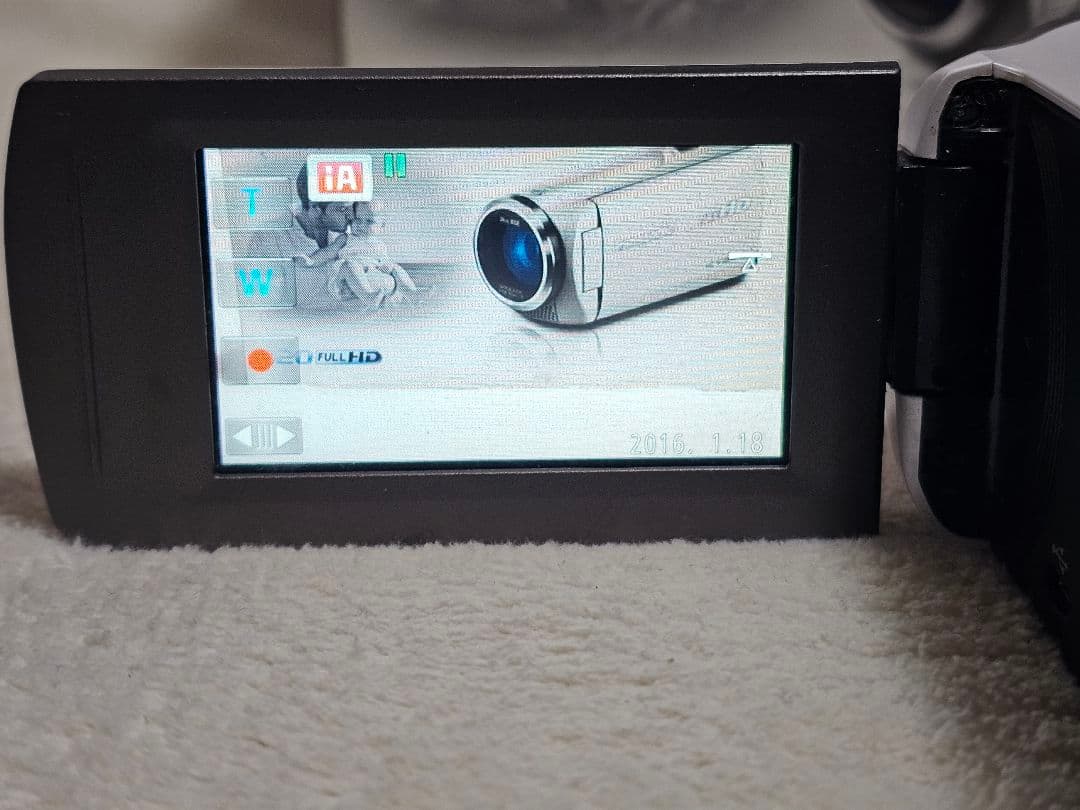 Panasonic ビデオカメラ　HC-V360M ホワイト　 未使用SD付き