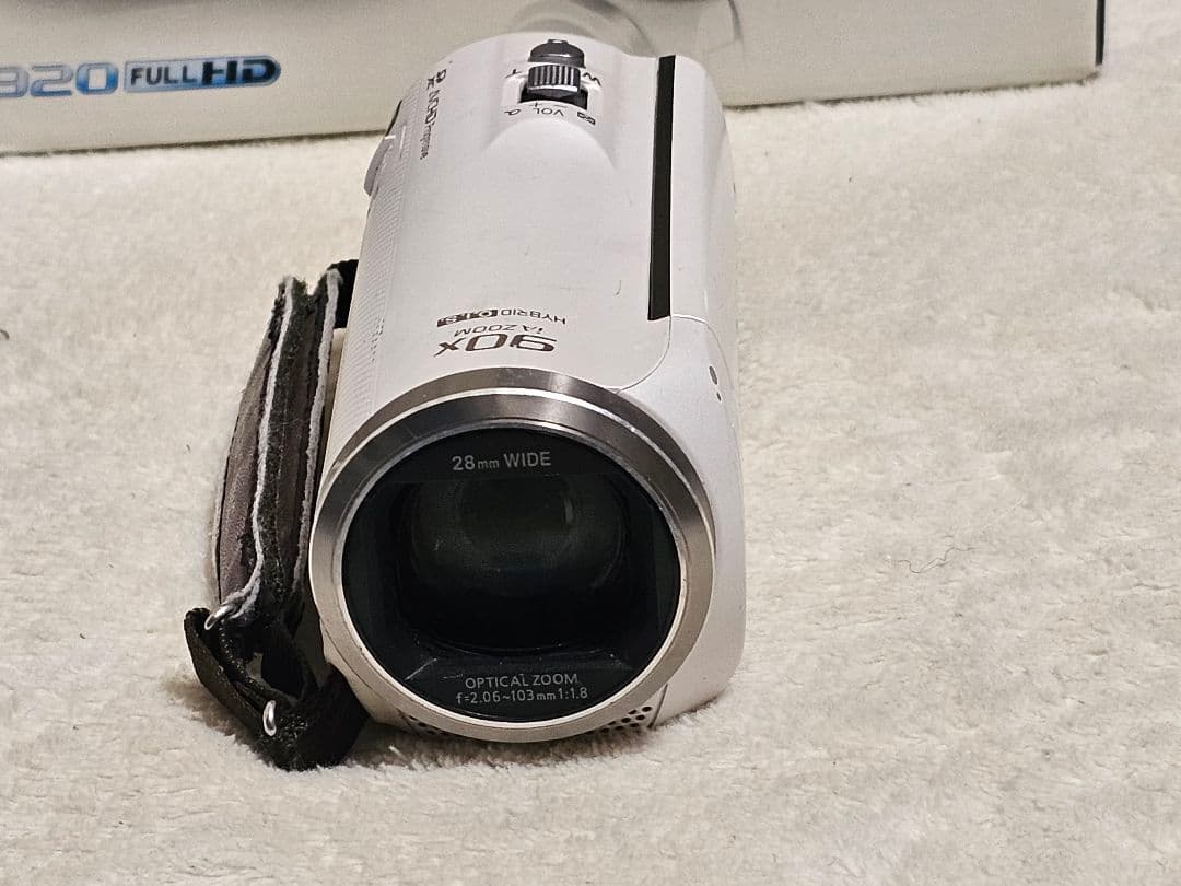 Panasonic ビデオカメラ　HC-V360M ホワイト　 未使用SD付き