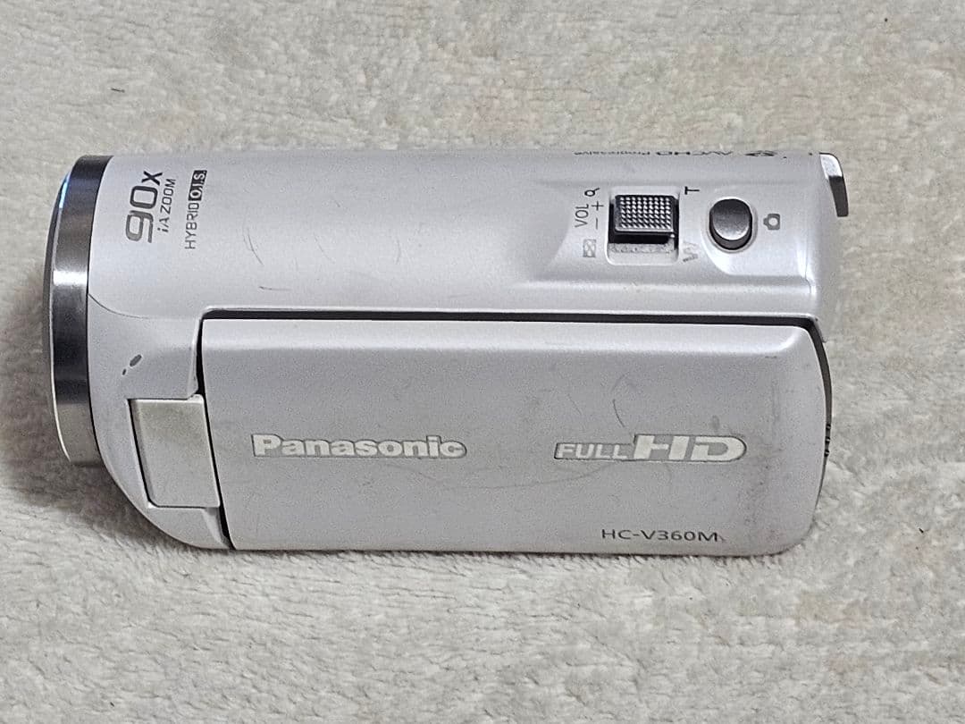 Panasonic ビデオカメラ　HC-V360M ホワイト　 未使用SD付き