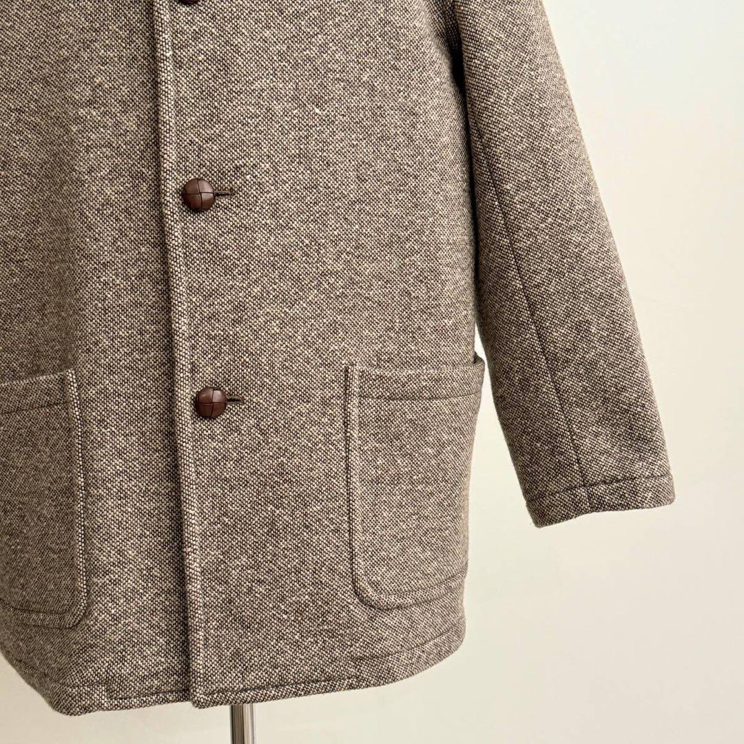 Brooks Brothers 英国製 ツイードハーフコート