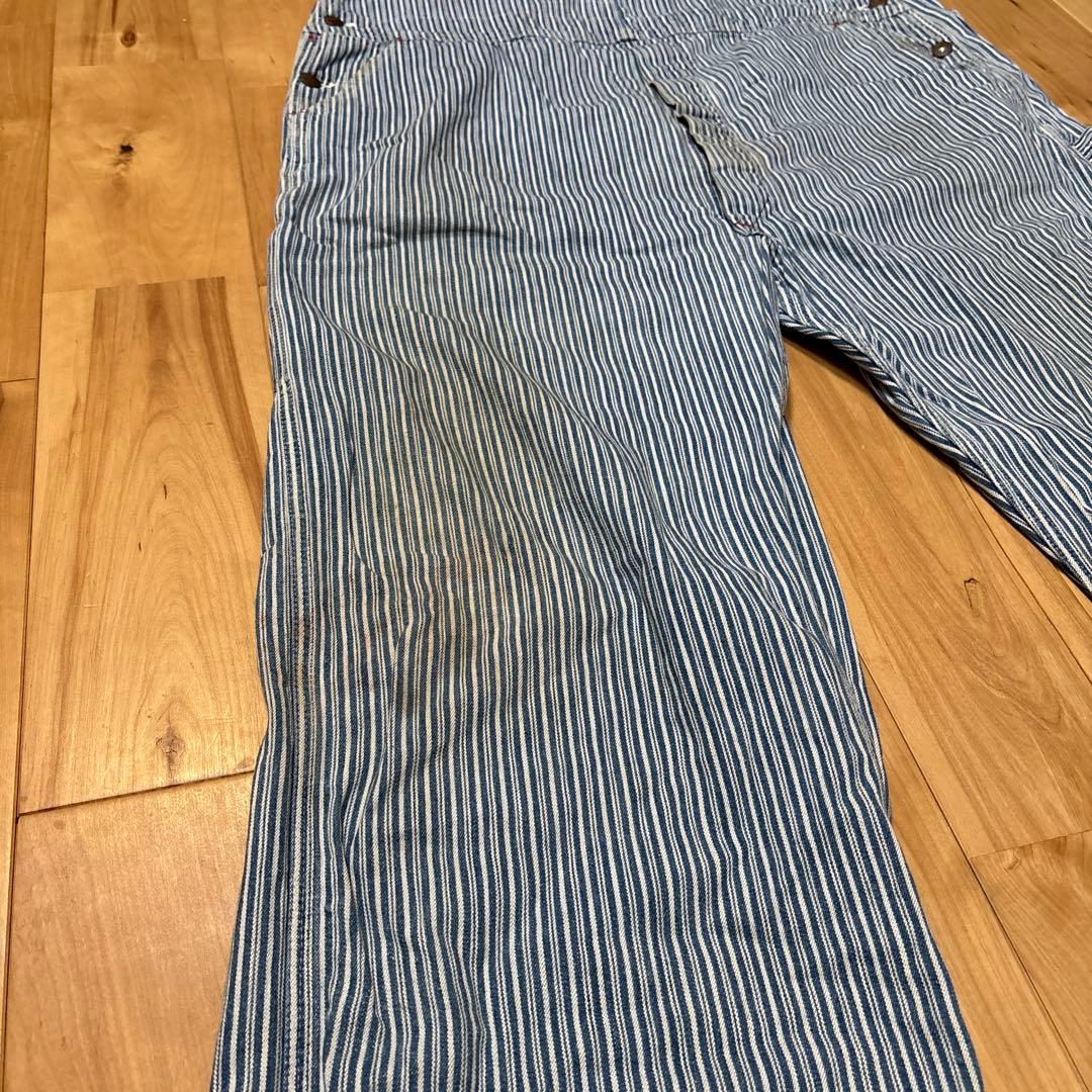 70's BIG MAC オーバーオール ヒッコリー　ライトオンス