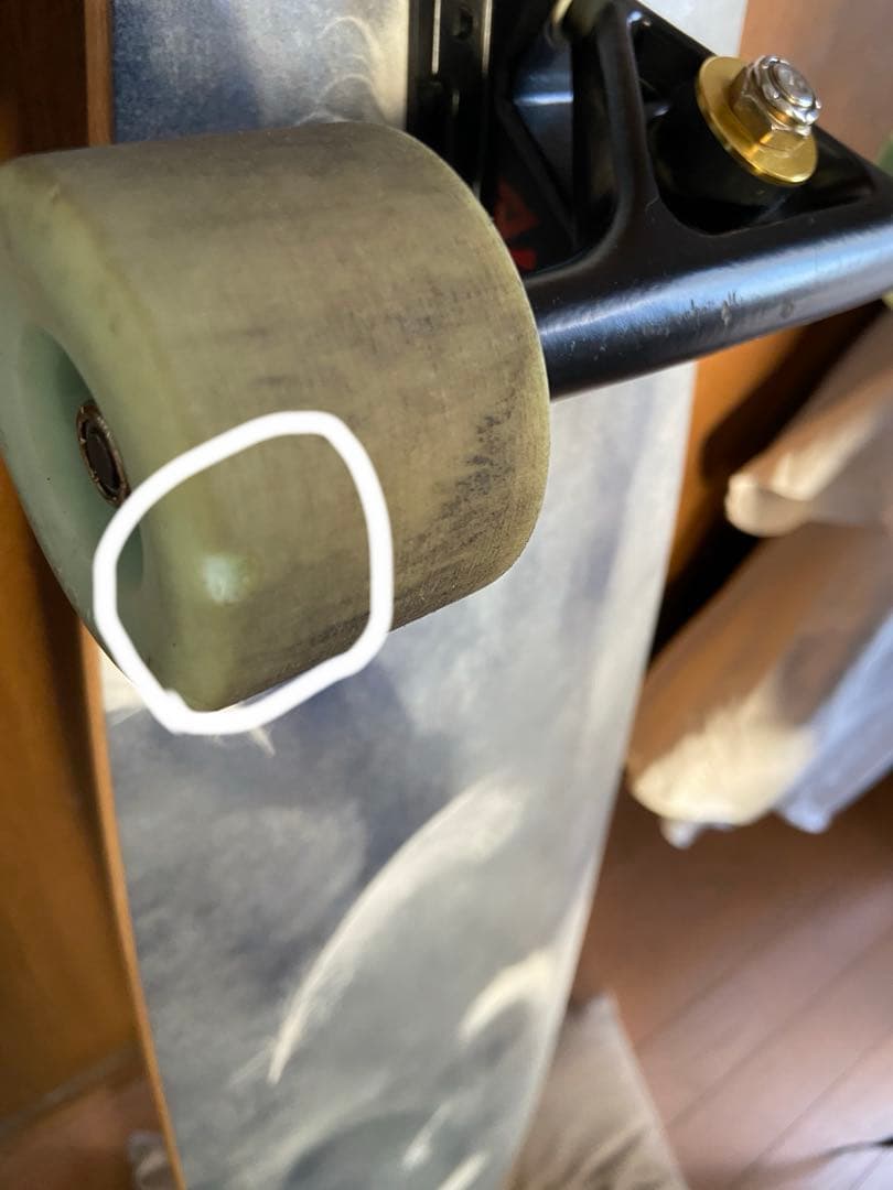 ロング　スケートボード　ロンスケ　リバース　(初級、中級者向)