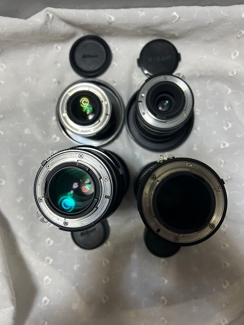 Nikomat EL＆Nikon AW-1 一眼レフカメラ レンズ付き