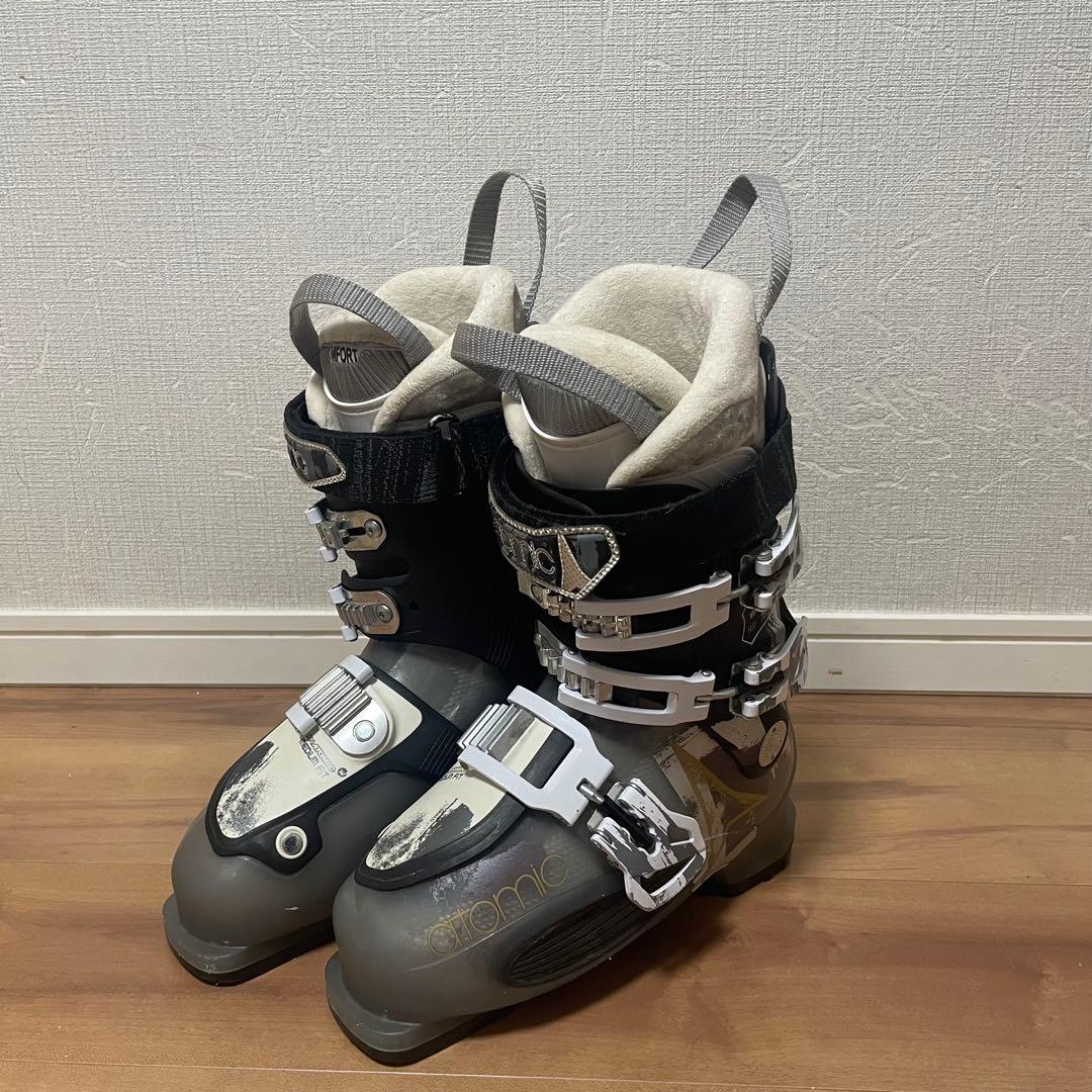 elan152cm ATOMIC24/24.5cm ストック付きスキーセット‼︎