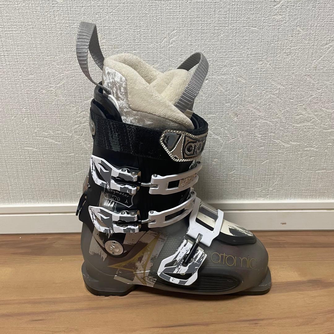 elan152cm ATOMIC24/24.5cm ストック付きスキーセット‼︎