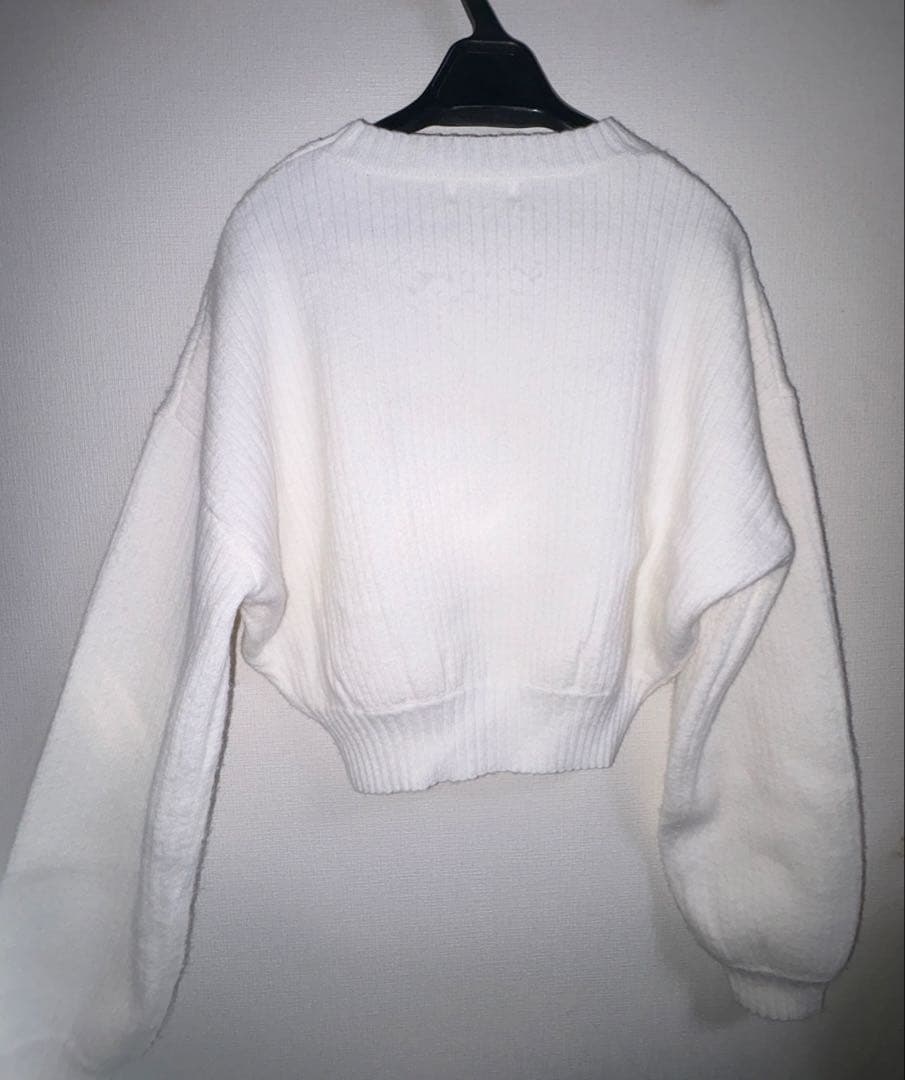 darich dr ビジューボリュームリブニットトップス