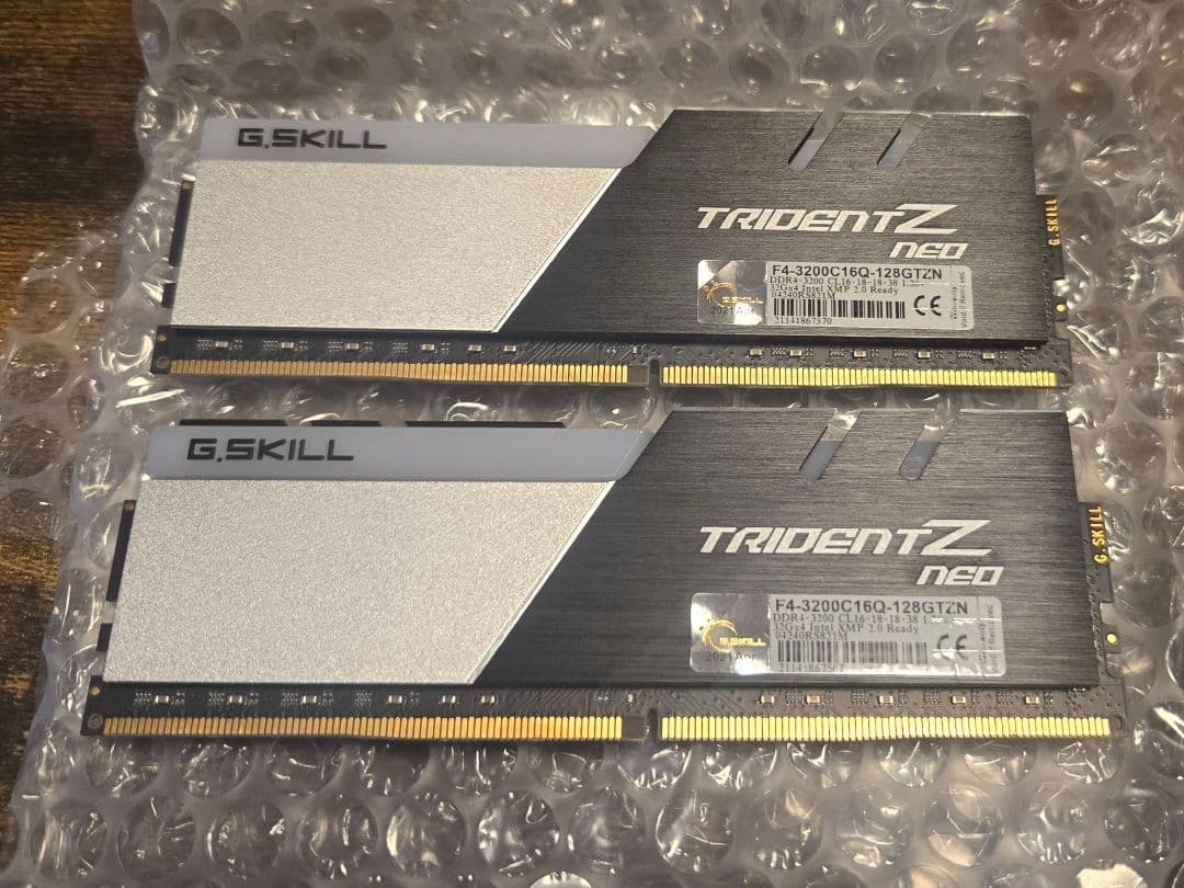 メモリー G.SKILL 64G(32GBx2) DDR4